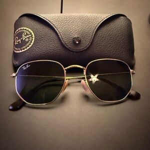 Ray-Ban RB3548N Hexagonal Flat Lenses